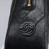 Secondhand Chanel V Stitch Black Leather Bags