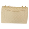 Chanel Vintage Classic Single Flap Bag Silk