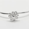 Tiffany & Co. Daisy Bangle Bracelet Silver 925