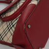 Secondhand Burberry Nova Check Handbag Nova Check Canvas and
