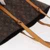 Louis Vuitton Shopping Sac Handbag Monogram Canvas