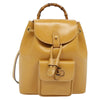 Gucci Vintage Bamboo Backpack Leather