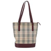 Secondhand Burberry Nova Check Tote canvas check pattern