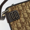 Christian Dior Vintage Trotter Shoulder Bag Canvas