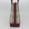 Secondhand Burberry Nova Check Tote Canvas and