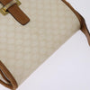 Celine Vintage Macadam Shoulder Bag Canvas and Leather