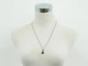 Secondhand Chanel CC Necklace Silver Metal Jewelry