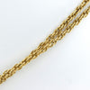 Chanel Vintage Double CC Pendant Necklace Metal