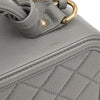 Secondhand Chanel Filigree Vanity Case Quilted Caviar