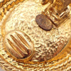 Secondhand Chanel Vintage CC Round Button Clip-On Earrings