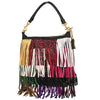 Saint Laurent Emmanuelle Hobo Fringe Leather
