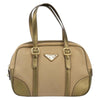 Prada Bowler Bag Canvas with Leather