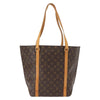 Louis Vuitton Shopping Sac Handbag Monogram Canvas