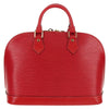 Louis Vuitton Vintage Alma Handbag Epi Leather