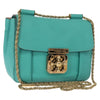 Chloe Elsie Chain Shoulder Bag Leather