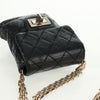 Chanel Vintage Reissue 2.55 Phone Holder Crossbody Bag Quilted Aged Calfskin