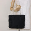 Secondhand Prada Resin Handle Tote Tessuto