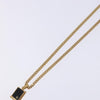 Secondhand Christian Dior CD Pendant Necklace Gold-plated