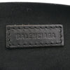 Balenciaga Navy Pochette Canvas and Leather