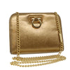 Salvatore Ferragamo Vintage Gancini Chain Shoulder Bag Leather