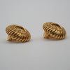 Secondhand Chanel Vintage CC Round Clip-On Earrings