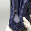 Secondhand Bottega Veneta Intrecciato Navy Leather Bags