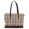 Secondhand Burberry Nova Check Tote canvas check pattern