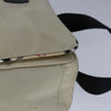 Burberry Vintage Crossbody Bag House Check Coated Canvas