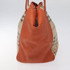 Secondhand Burberry Canterbury Panels Tote Haymarket Coated Canvas and