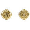 Chanel Vintage CC Clip-On Earrings Metal