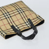 Secondhand Burberry Nova Check Tote canvas check pattern