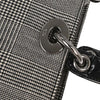 Christian Dior Vintage Lady Dior Bag Houndstooth Canvas