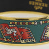 Secondhand Hermes Enamel Bracelet Metal and