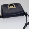 Salvatore Ferragamo Tassel Gancini Lock Flap Shoulder Bag Leather
