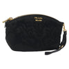Prada Vintage Pouch Embroidery Nylon