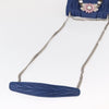 Secondhand Miu Miu Madras Crystal Buckle Shoulder Bag Matelasse