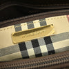 Secondhand Burberry Vintage Handbag Brown Leather Bags
