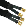 Secondhand Chanel Logo Suspenders Black