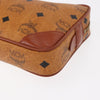 Secondhand MCM Visetos pouch Brown Pvc Accessories
