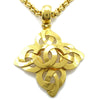 Secondhand Chanel CC Heart Pendant Necklace