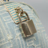 Secondhand Fendi Boston Bag Blue Denim Jeans Bags