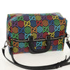 Gucci Convertible Duffle Backpack Psychedelic Print GG Coated Canvas