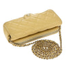 Secondhand Chanel Classic Sunglasses Case with Chain Quilted Caviar