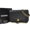 Secondhand Chanel Vintage Diana Flap Bag Quilted Caviar