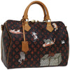 Louis Vuitton Speedy Bandouliere Bag Limited Edition Grace Coddington Catogram Canvas