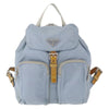 Prada Double Front Pocket Backpack Tessuto