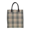 Secondhand Burberry Nova Check Tote canvas check pattern