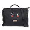 Fendi Faces Selleria Peekaboo Bag Leather