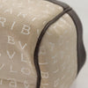 Secondhand Bvlgari Logomania Handbag Beige