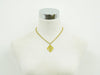 Secondhand Chanel Vintage CC Pendent Necklace Plated